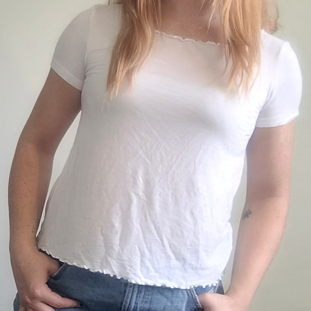 American Eagle white t-shirt